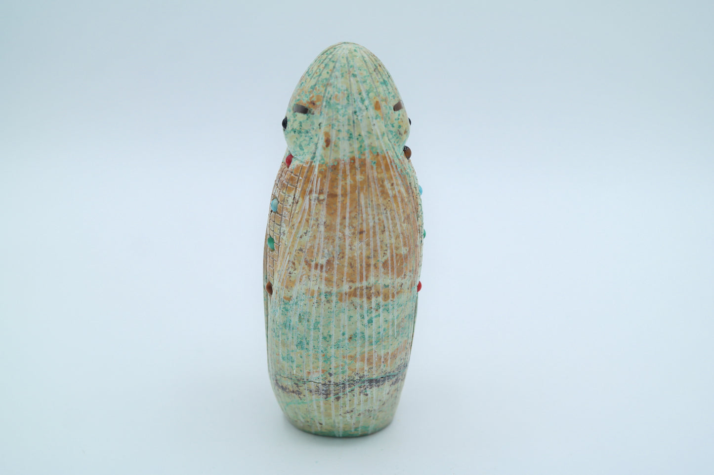 Turquoise Corn Maiden Carving
