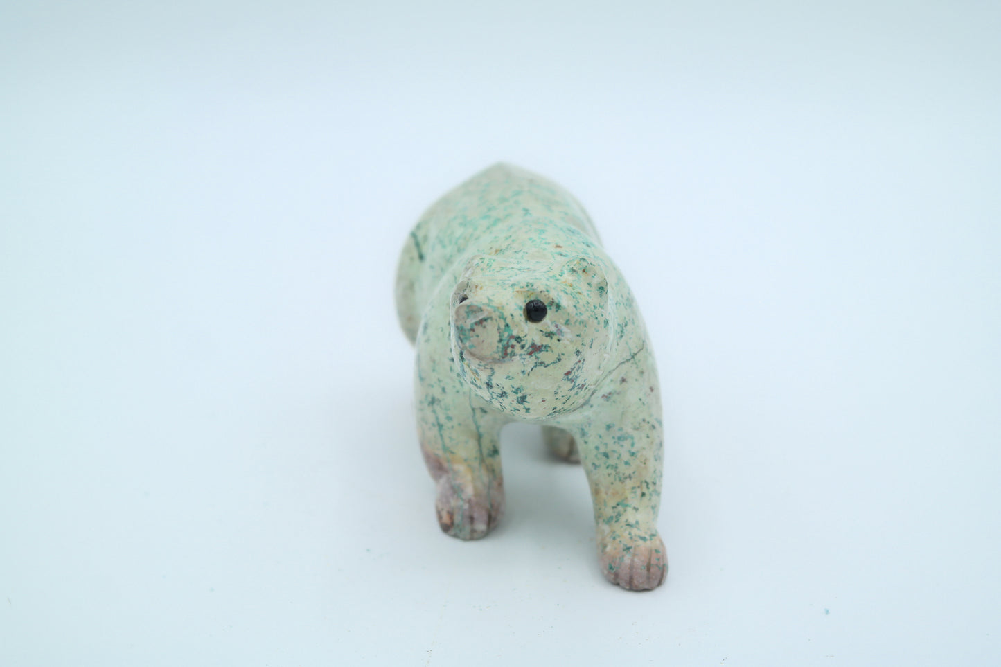 Turquoise Bear Carving