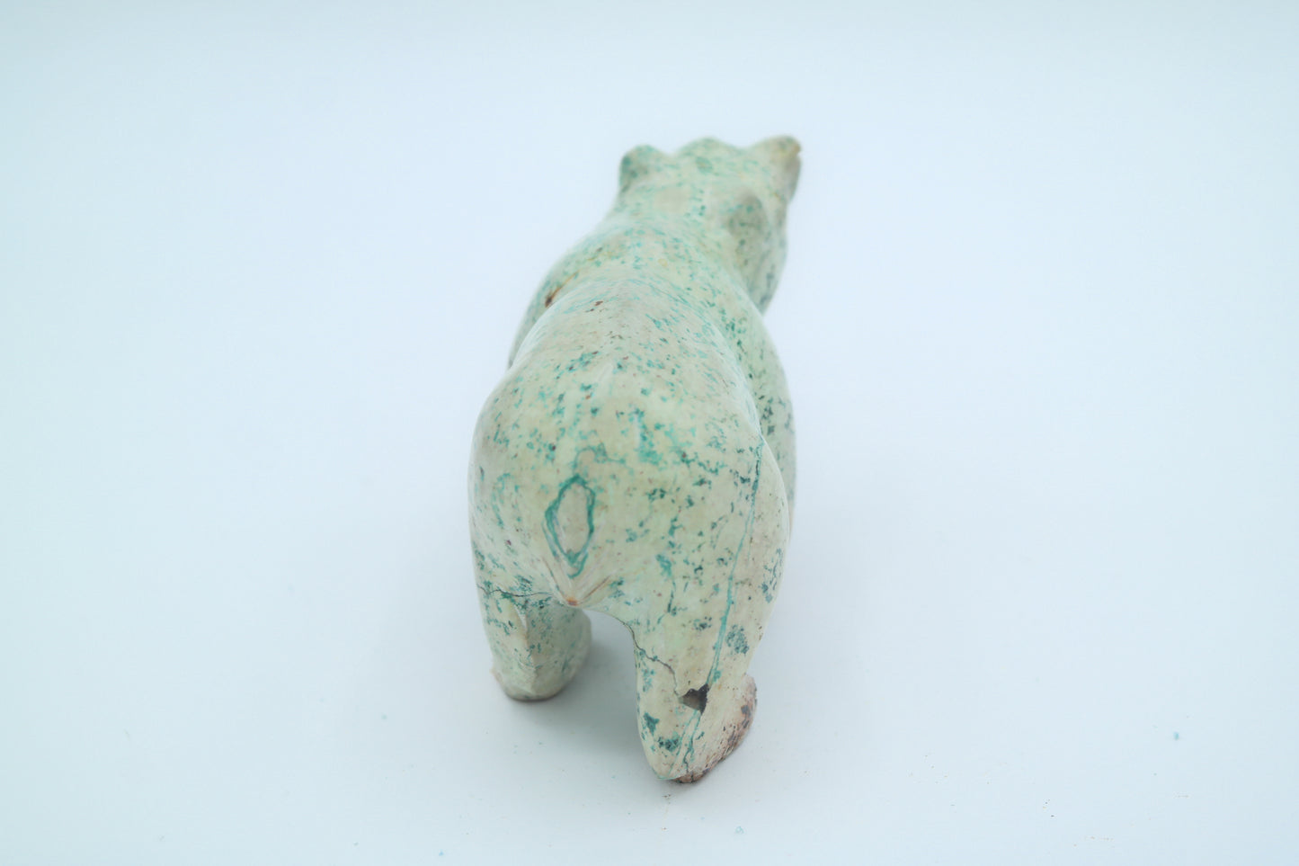 Turquoise Bear Carving