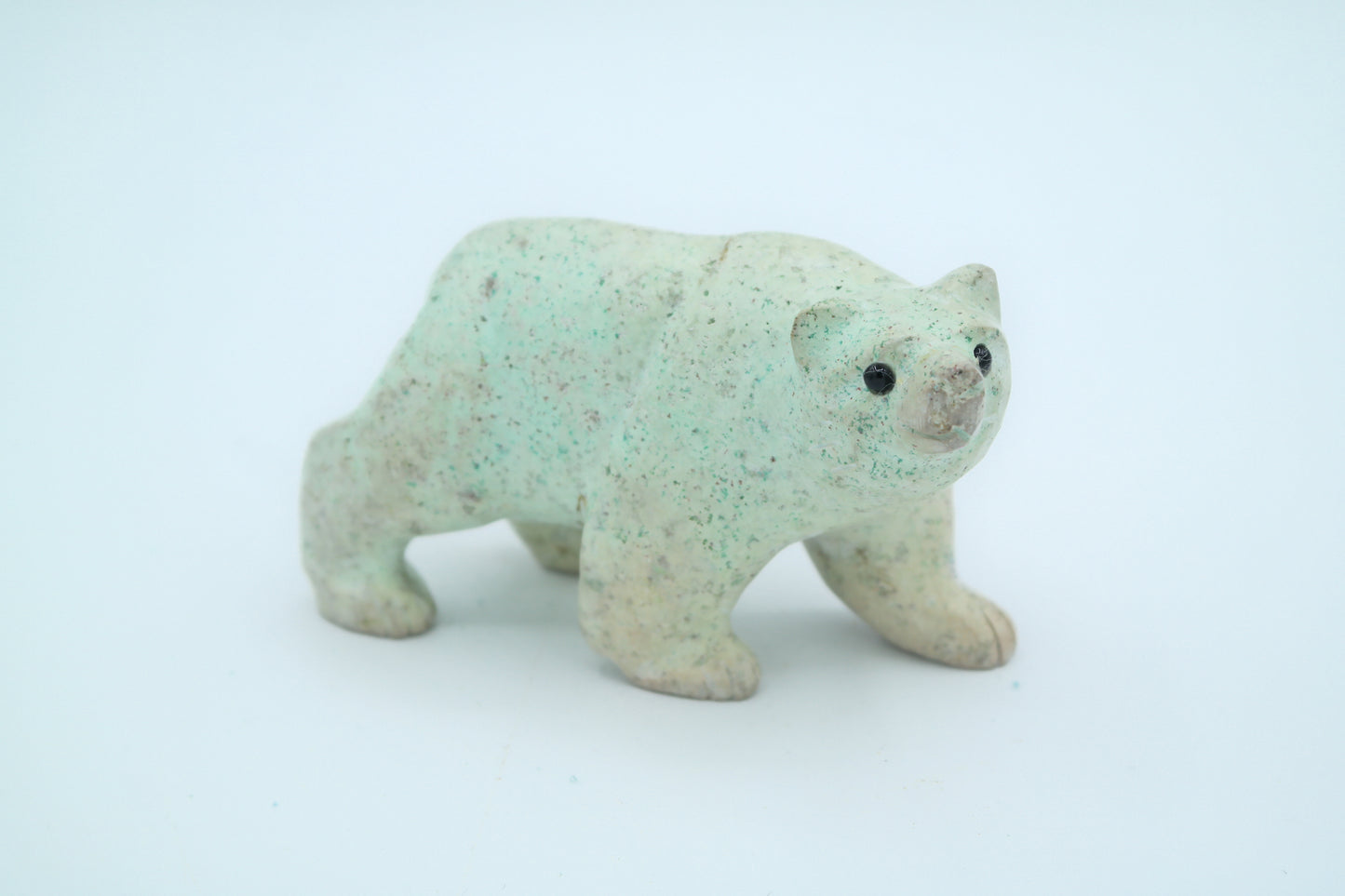 Turquoise Bear Carving