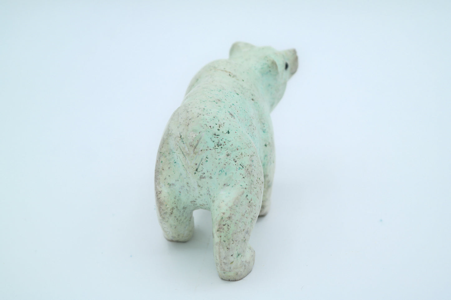 Turquoise Bear Carving