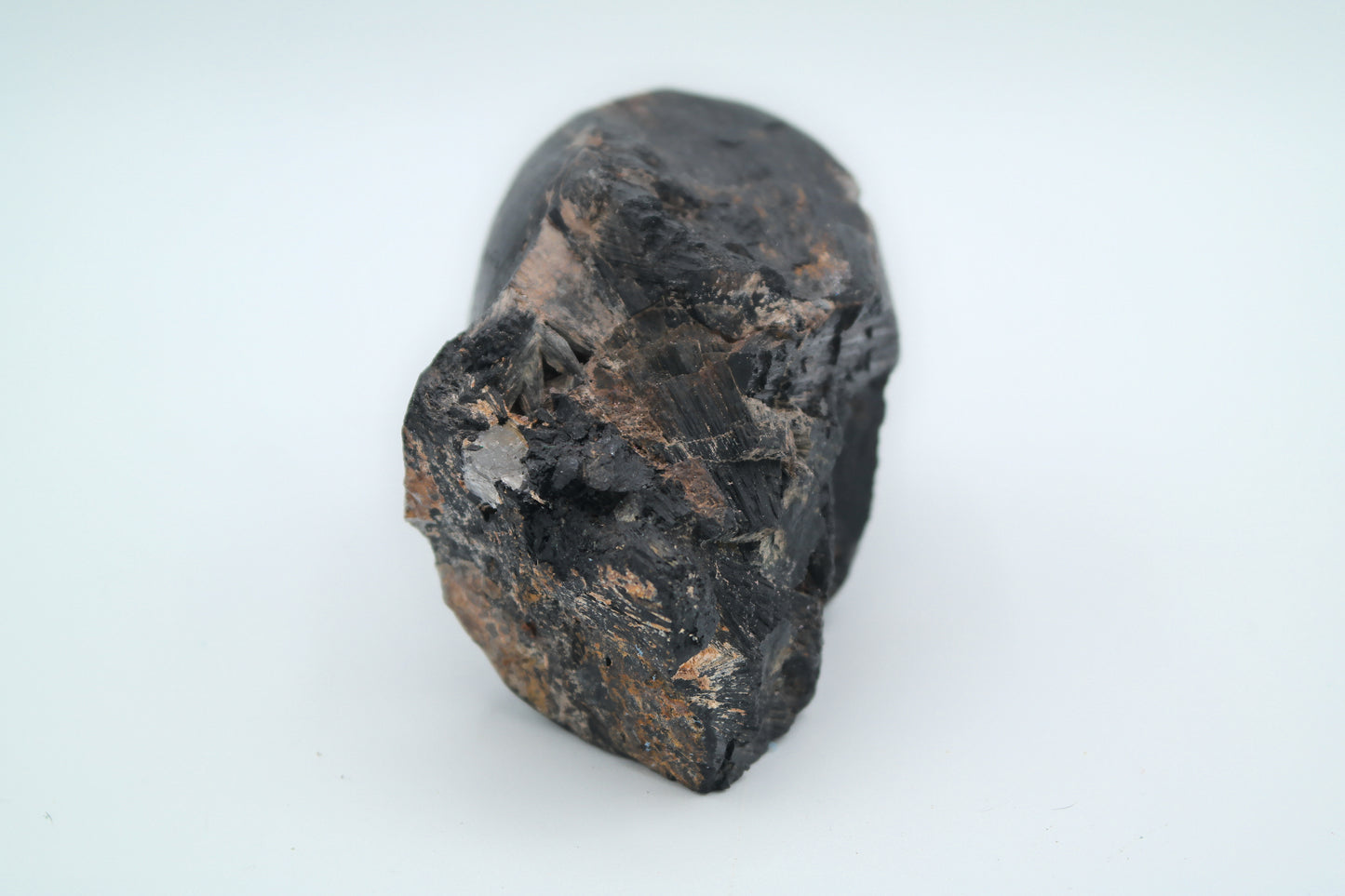 Black Tourmaline Skull Carving