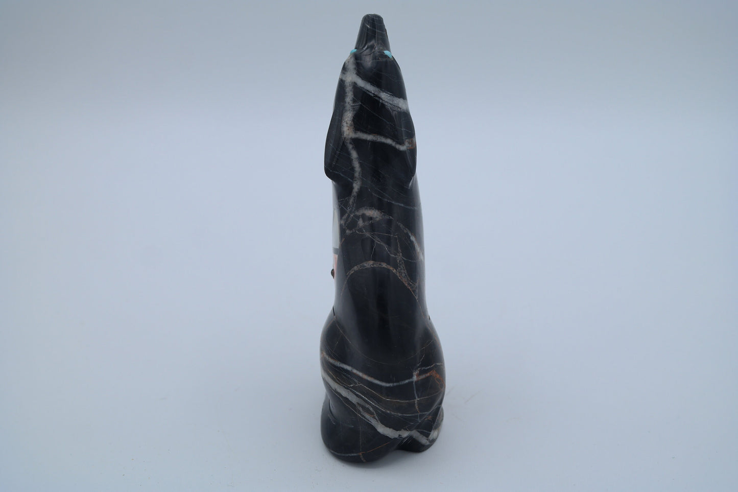 Black Jasper Bear Carving