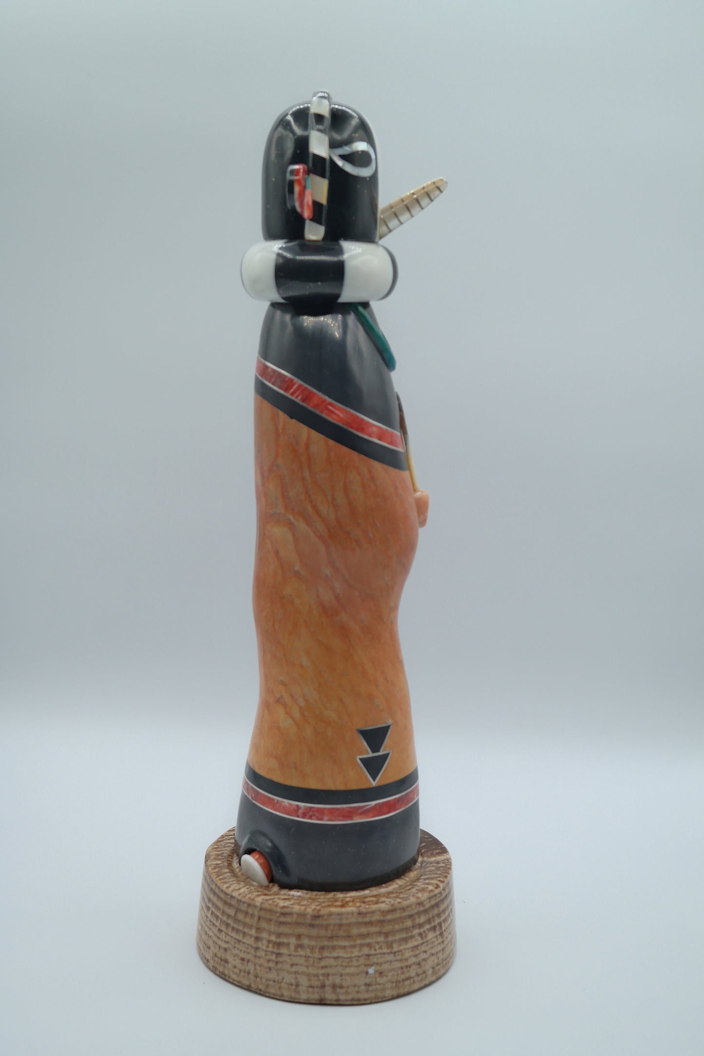 Kokopelli Maiden Gemstone Kachina