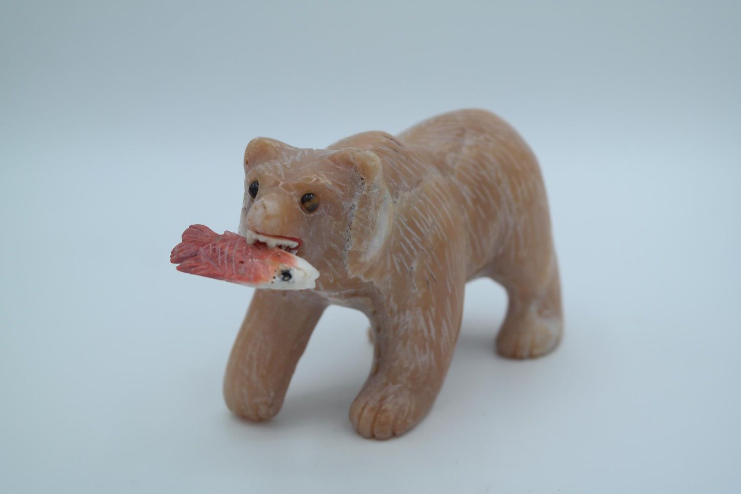 Candy Opal Bear Carving