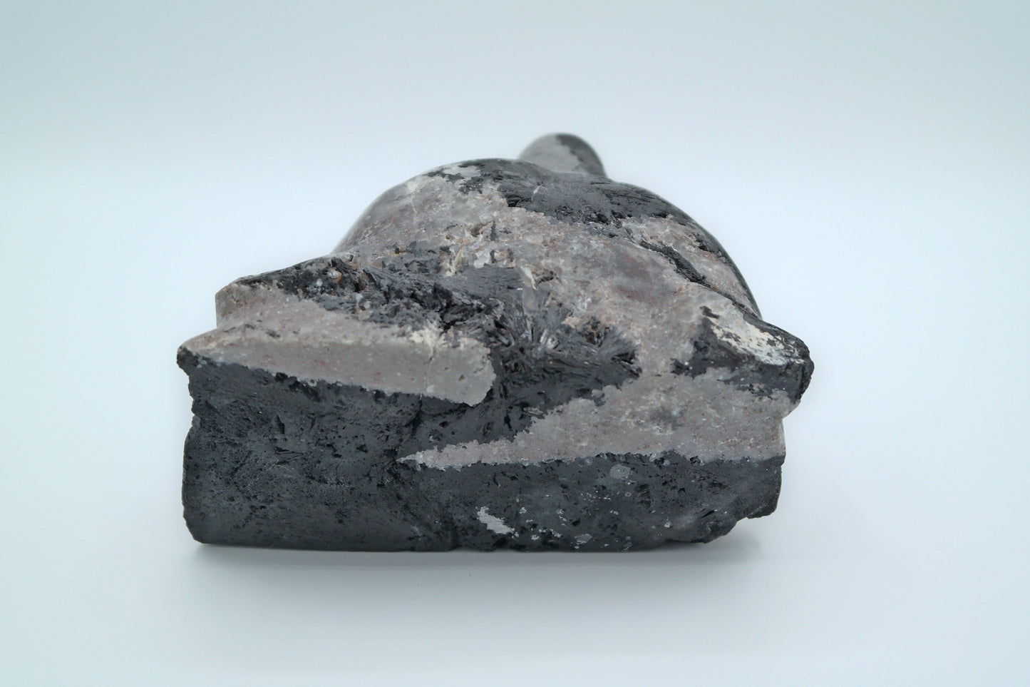 Black Tourmaline Bear Head Carving