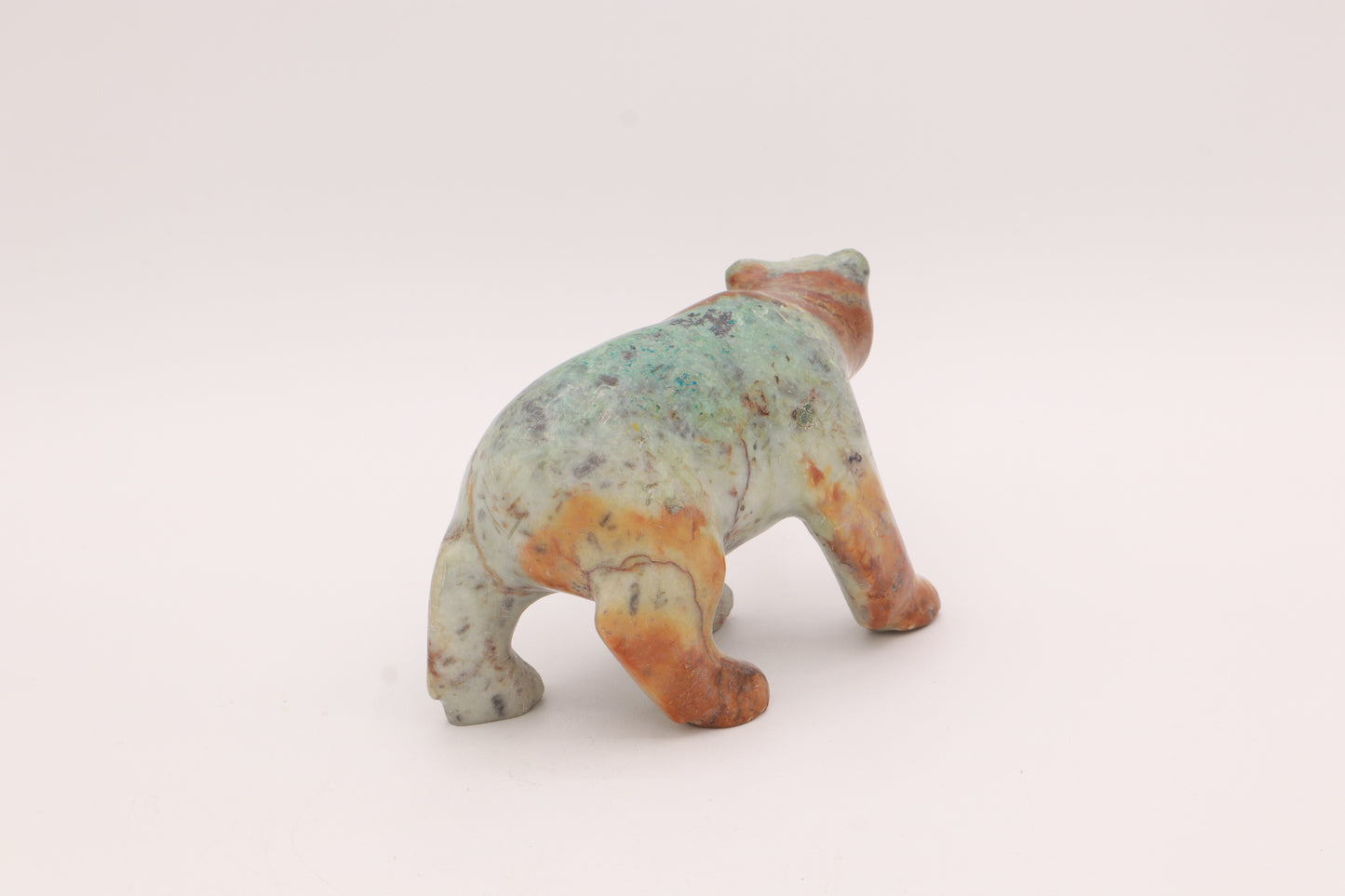 Turquoise Bear Carving