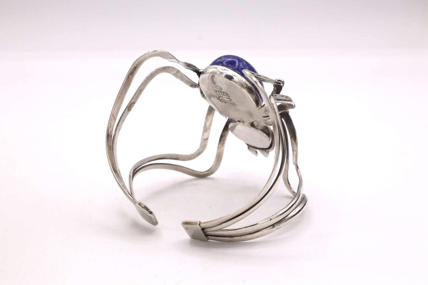 Lapis Lazuli Spider Cuff Bracelet