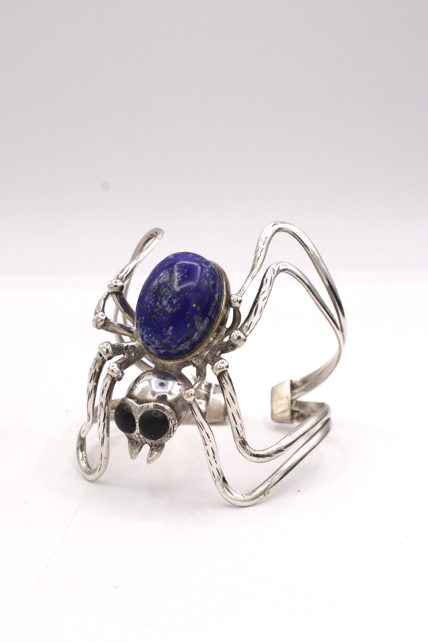 Lapis Lazuli Spider Cuff Bracelet