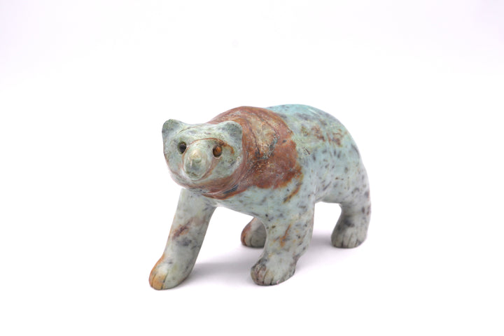 Turquoise Bear Carving