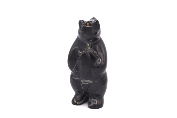 Septarian Standing Bear Carving