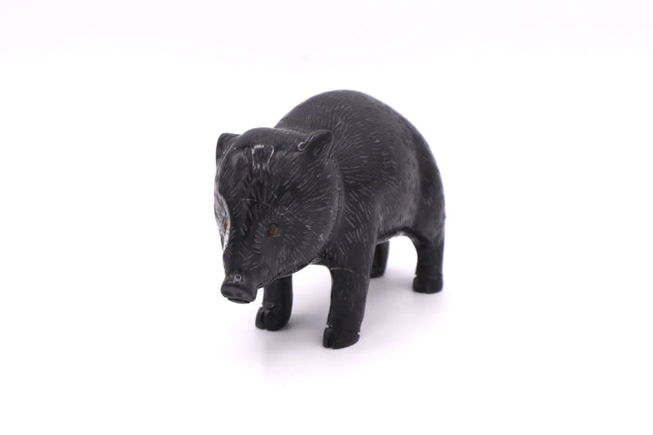 Black Onyx Javelina Carving