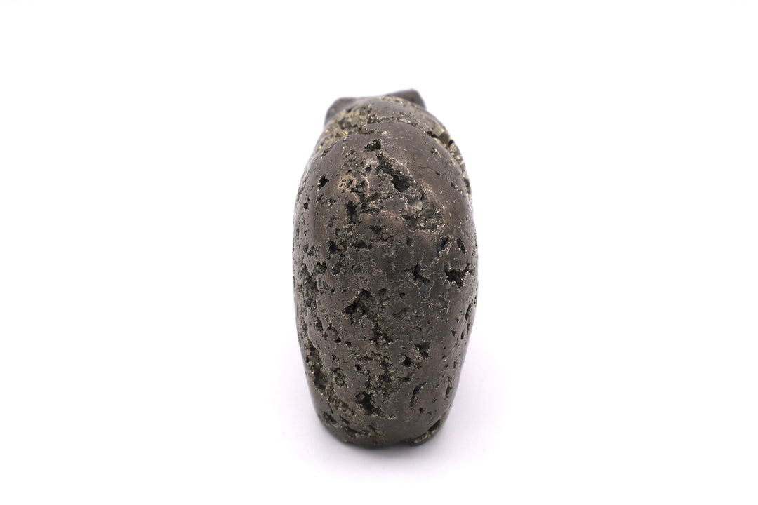 Pyrite Bear Carving