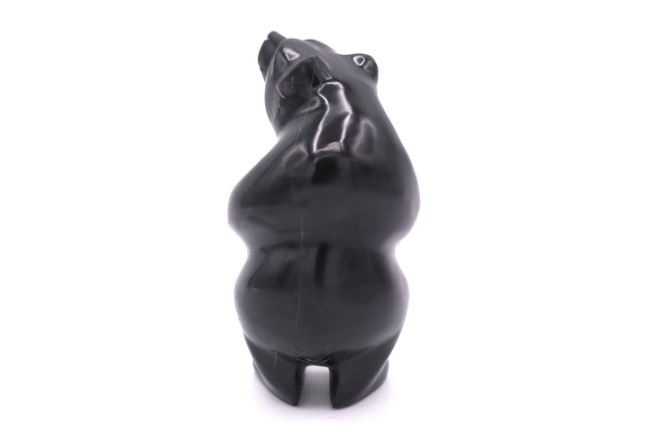 Septarian Standing Bear Carving