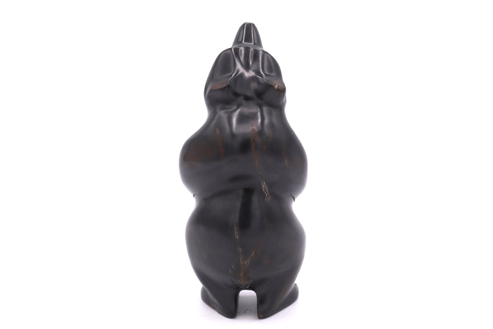 Septarian Standing Bear Carving
