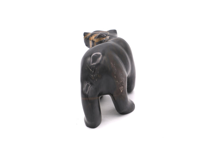 Septarian Bear Carving