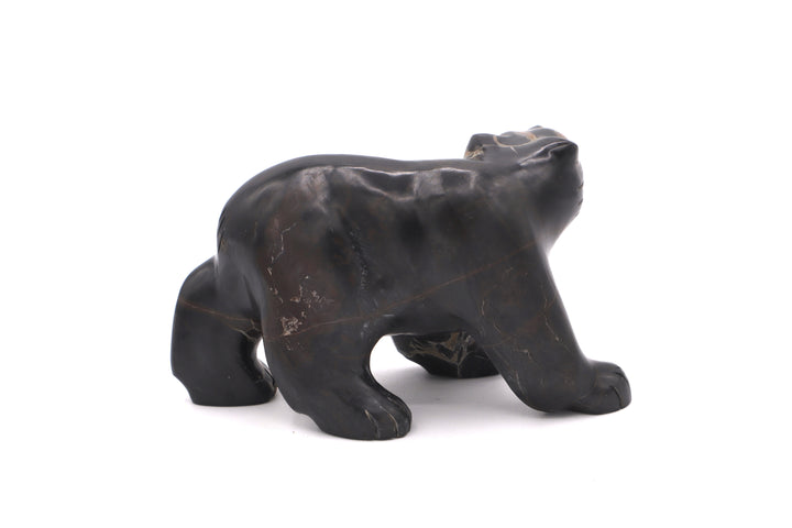 Septarian Bear Carving