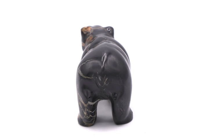 Septarian Bear Carving
