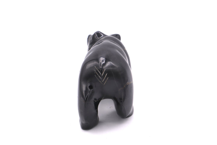 Septarian Bear Carving