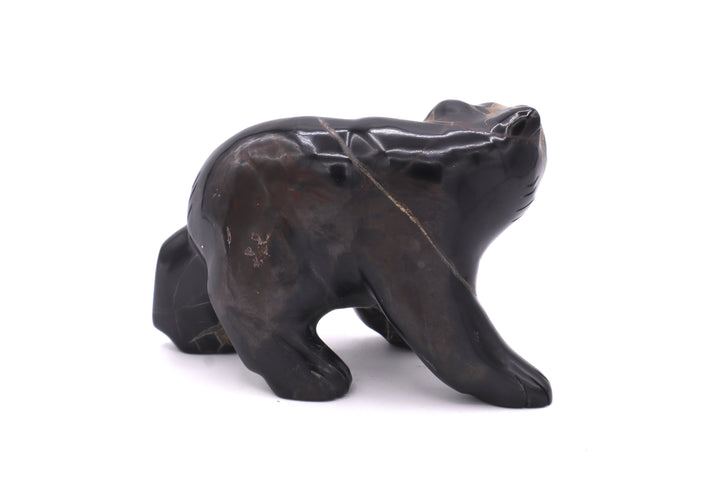 Septarian Bear Carving