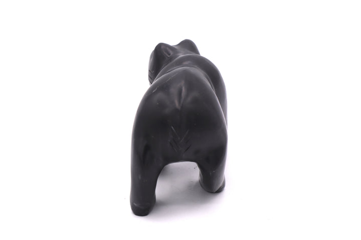 Black Onyx Bear Carving