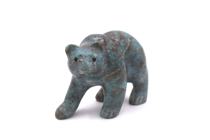 Turquoise Bear Carving