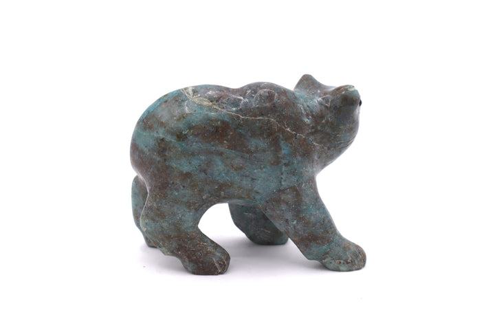 Turquoise Bear Carving