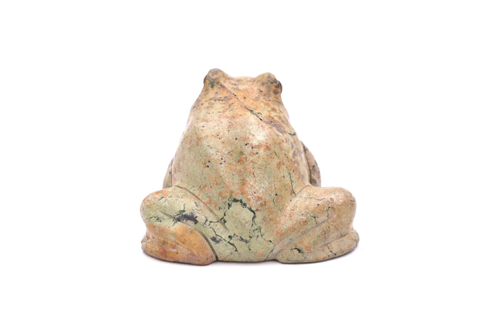 Turquoise Frog Carving