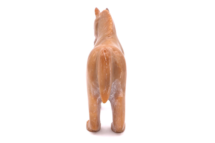 Candy Opal Horse Carving
