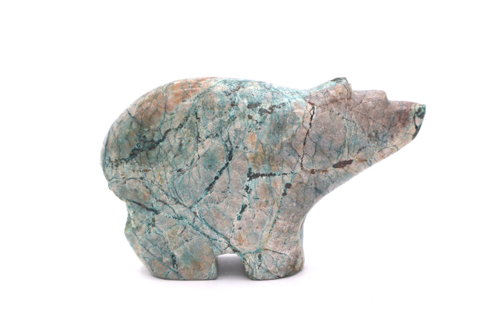 Turquoise Bear Carving