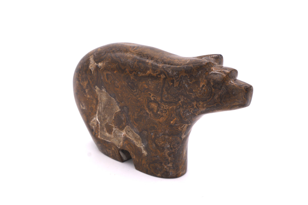 Stromatolite Bear Carving