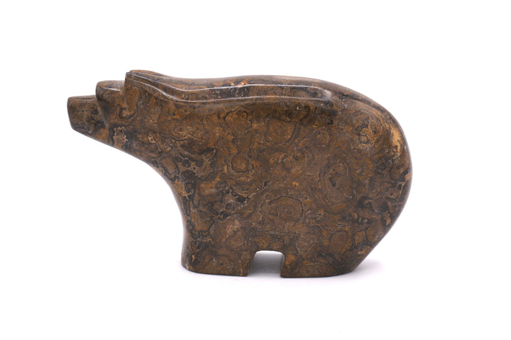 Stromatolite Bear Carving