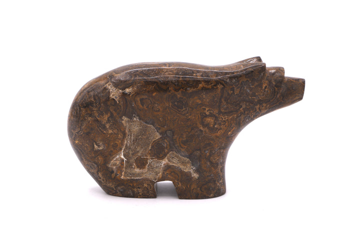 Stromatolite Bear Carving