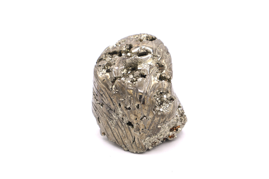 Pyrite Eagle Head Carving