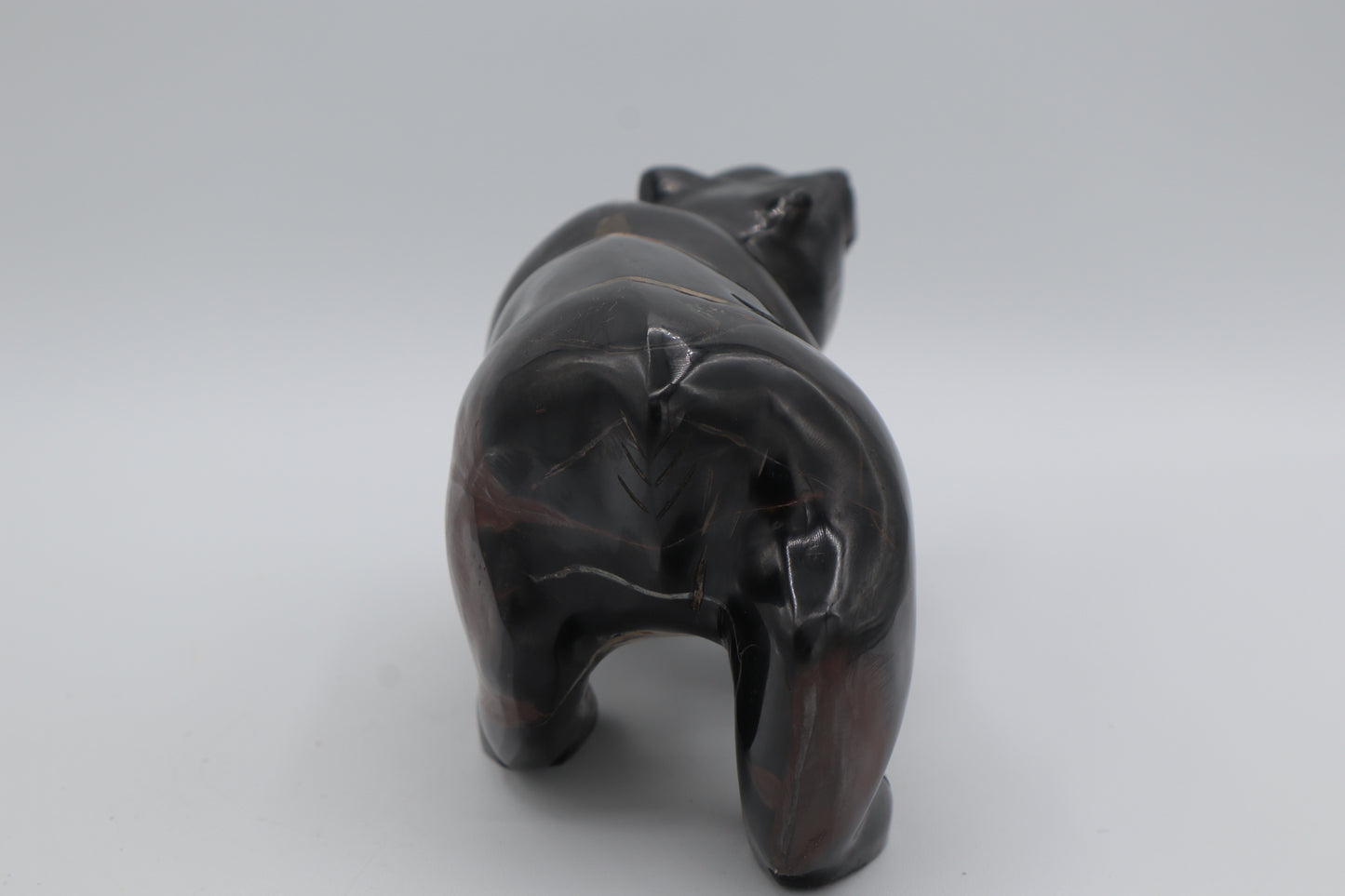 Septarian Bear Carving