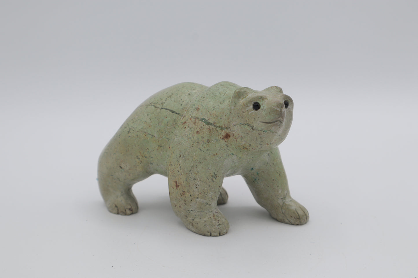 Turquoise Bear Carving