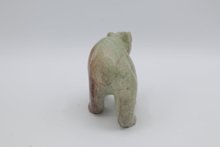 Turquoise Bear Carving