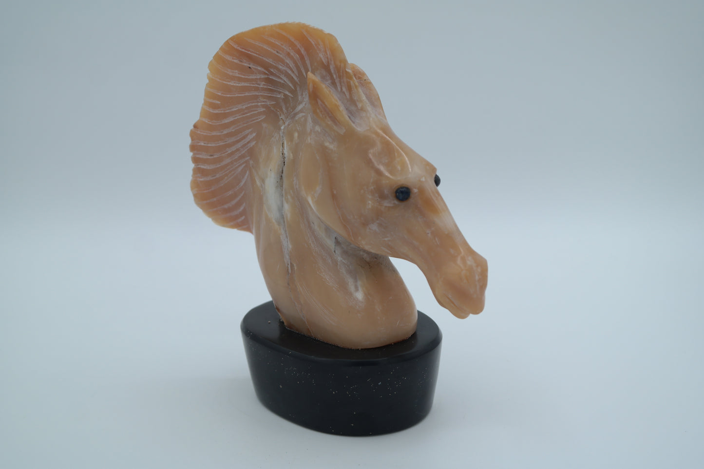 Candy Opal Horse Head Carving