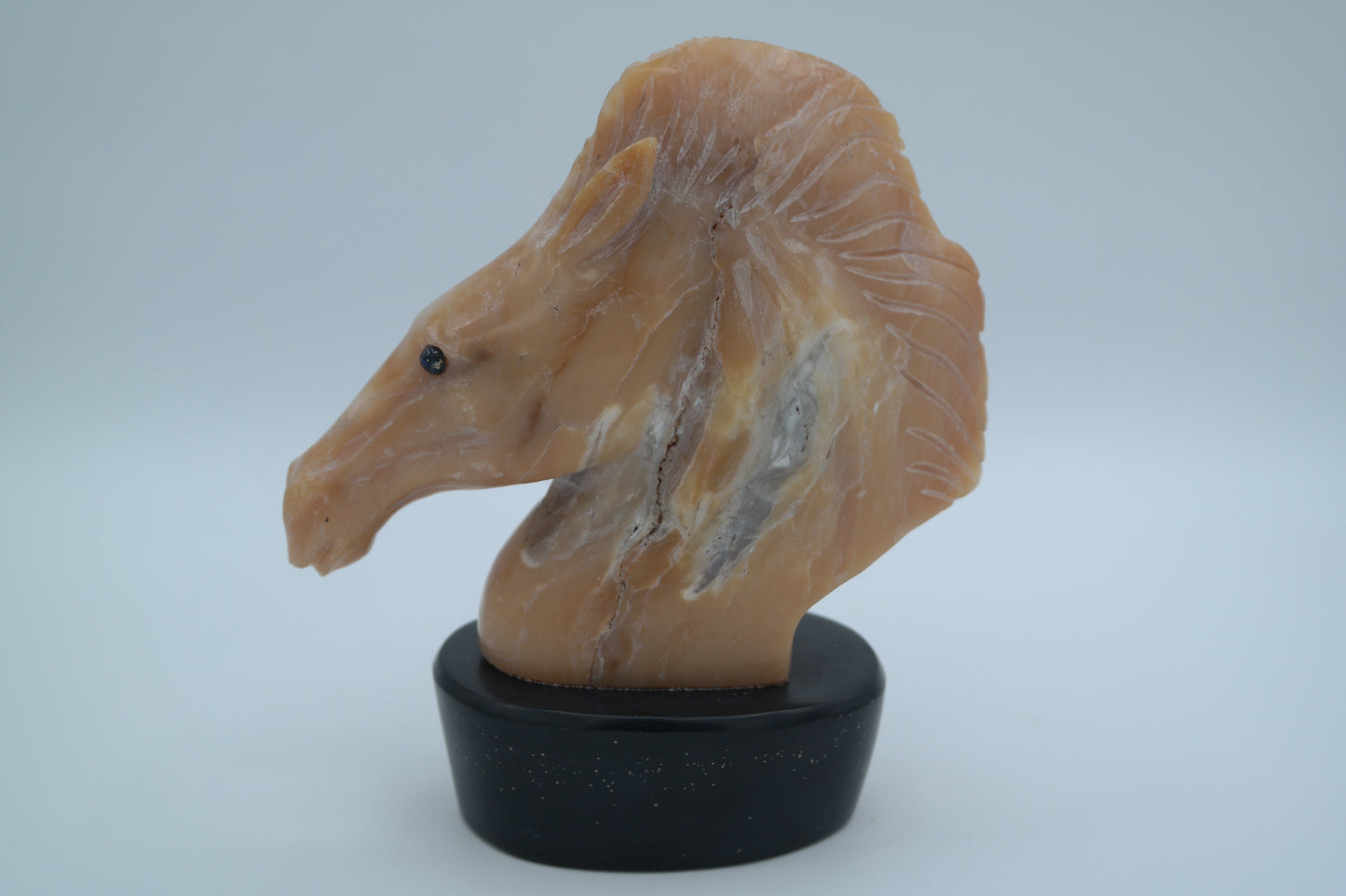 Candy Opal Horse Head Carving