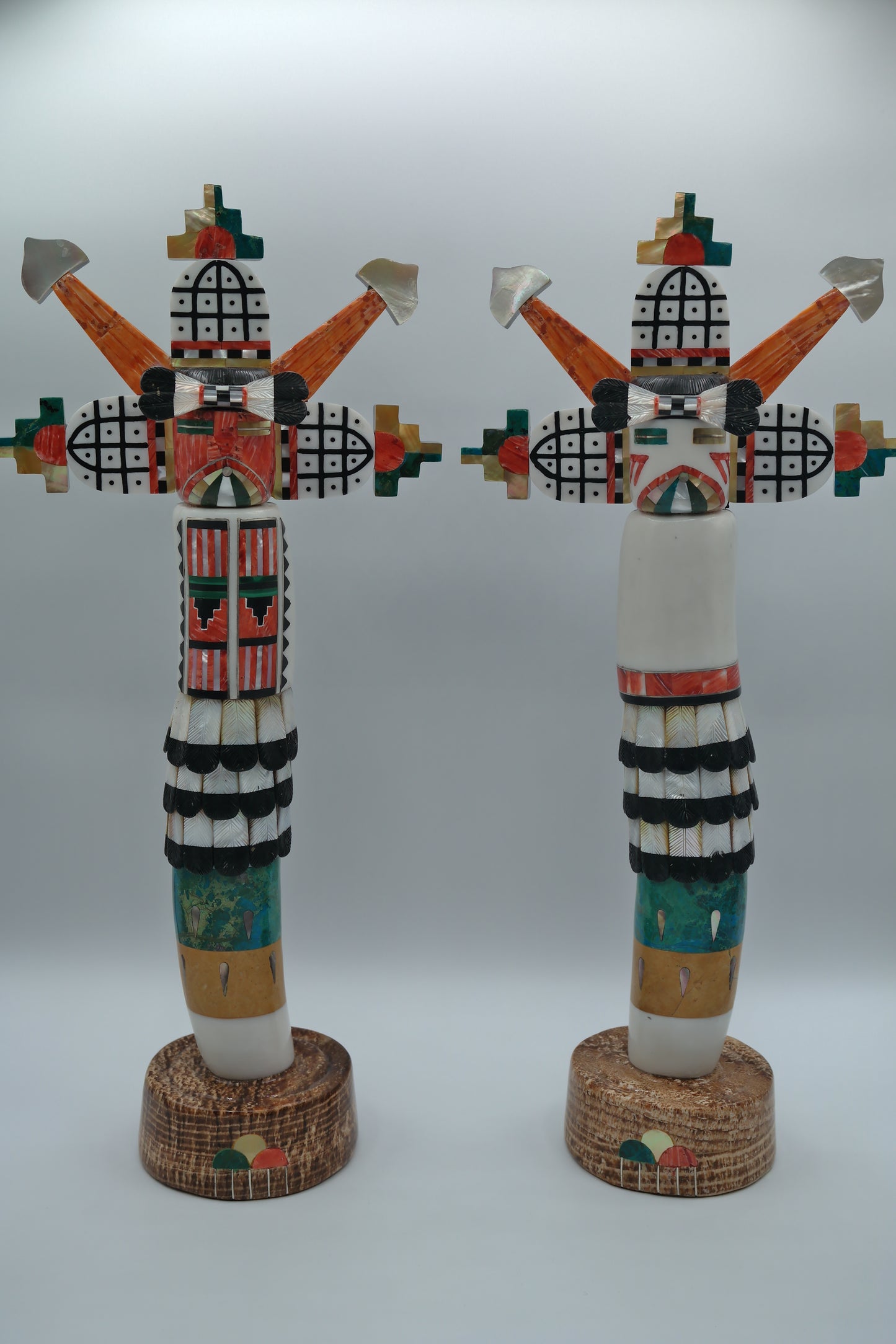 Shalako Mana & Taka Couple Kachinas