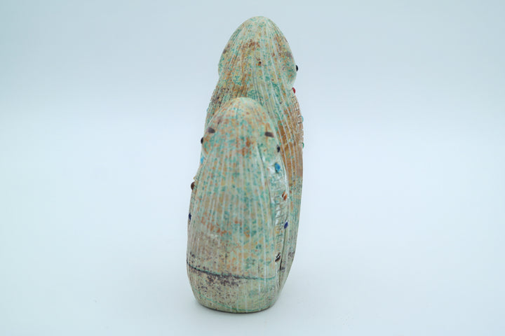 Turquoise Corn Maiden Carving