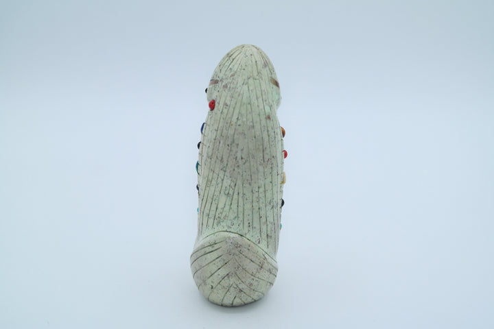 Turquoise Corn Maiden Carving