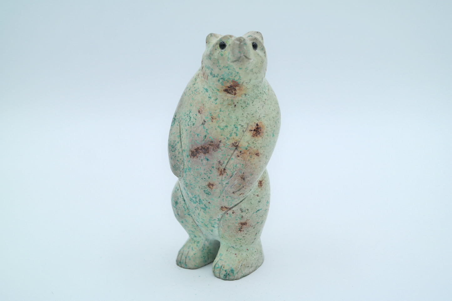 Turquoise Bear Carving