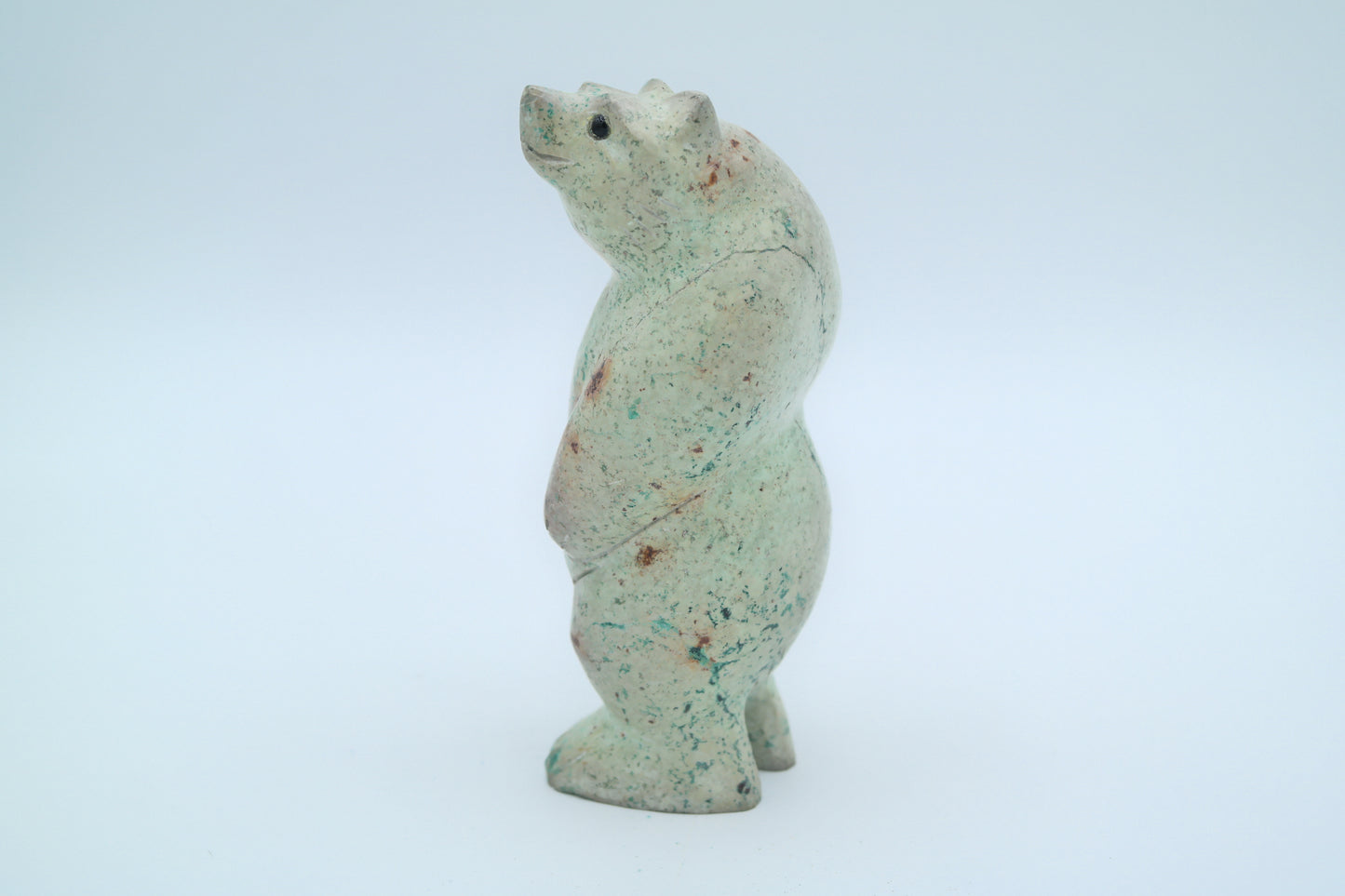 Turquoise Bear Carving