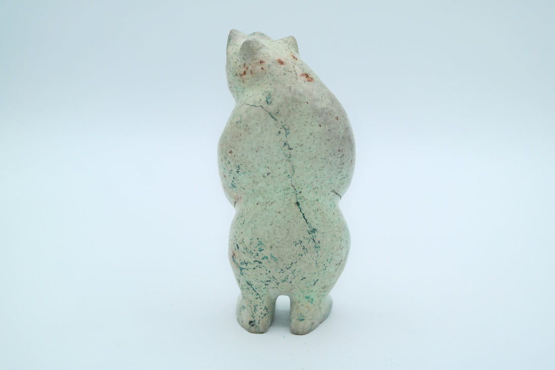 Turquoise Bear Carving