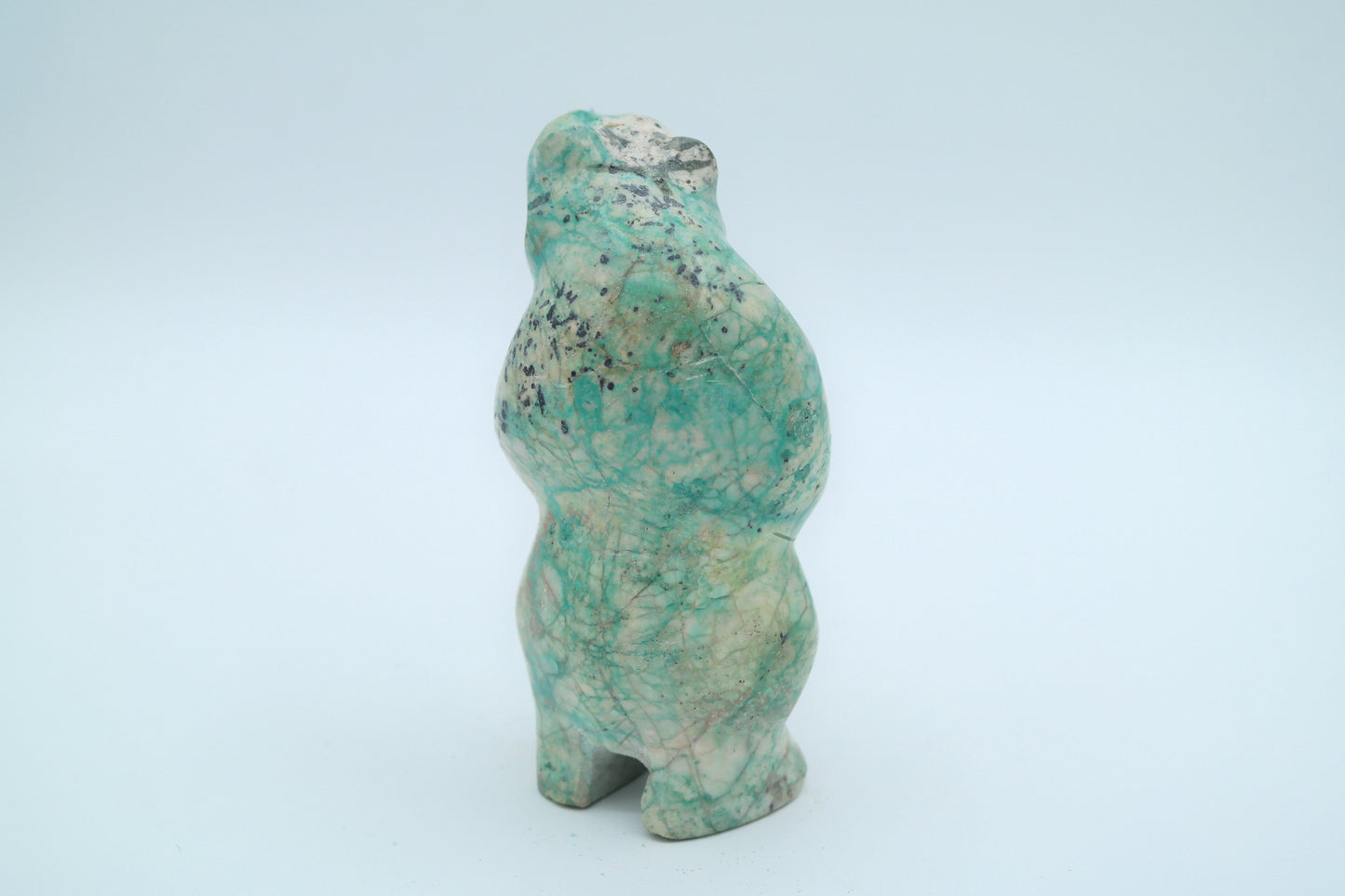 Turquoise Bear Carving