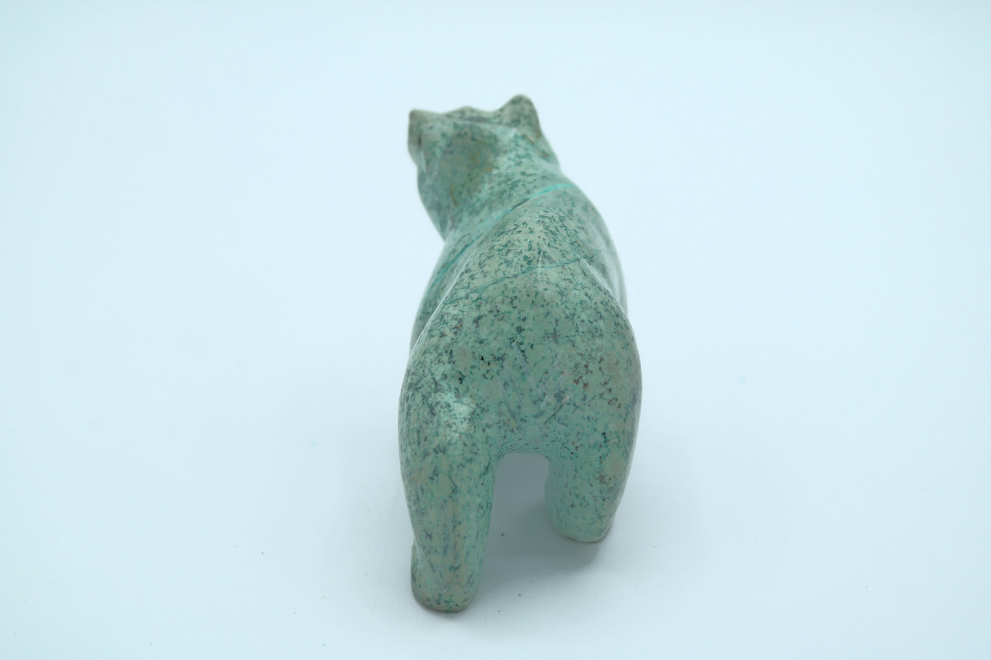 Turquoise Bear Carving