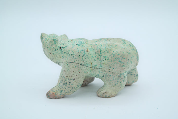 Turquoise Bear Carving