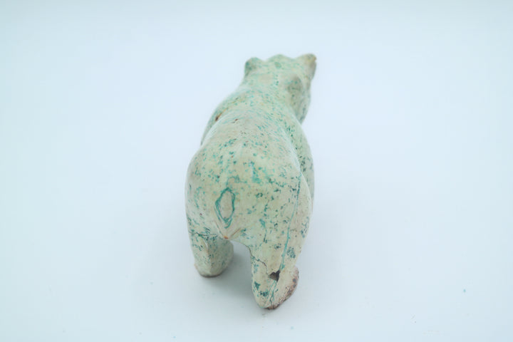 Turquoise Bear Carving