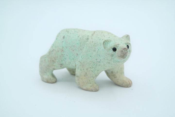 Turquoise Bear Carving